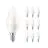 Monipakkaus 10x Philips Corepro LED Kynttilä E14 Matta 7W 806lm – 827 Erittäin Lämmin Valkoinen – Korvaa 60W