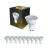 Monipakkaus 10x Bright Choice LED Kohdevalaisin GU10 PAR16 4W 345lm 36D - 827 Erittäin Lämmin Valkoinen | Korvaa 50W