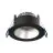 Noxion LED Kohdevalaisin Ares Syvä ring Musta 6W 540lm 927-940 3CCT -   Inner Rengas Hopea | Odetnij 68mm