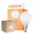 Monipakkaus 6x Osram Classic LED E14 Pallo Filament Matta 5.5W 806lm - 840 Kylmä Valkoinen | Himmennettävä - Korvaa 60W