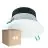Monipakkaus 4x Philips LED Alasvalo Coreline DN142B Aluminium Valkoinen 9.8W 1200lm 60D - 840 Kylmä Valkoinen | Odetnij 155mm - IP20 - Valkoinen Heijastin
