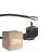 Monipakkaus 25x Noxion Power Virtajohto Musta - Schuko Europlug + Avoimet päät - 5m - 3 pole 0,75mm2