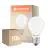 Monipakkaus 10x Ledvance Classic LED E27 Päärynä Matta 5.9W 806lm - 827 Erittäin Lämmin Valkoinen | Himmennettävä | mable - Korvaa 60W