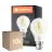 Monipakkaus 10x Ledvance Classic Performance LED Lamppu B22d Päärynä Filament Kirkas 6.5W 806lm - 827 Erittäin Lämmin Valkoinen | Korvaa 60W