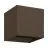 Eglo Seinävalaisin Calpi 3 Aluminium Ruosteinen Up & Down 2.8W 420lm - 830 Lämmin Valkoinen | IP54
