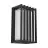 Eglo Seinävalaisin Genovese Aluminium Musta 10W 1050lm - 865 Päivänvalo Valkoinen | IP65 - Liiketunnistin