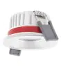 Ledvance LED Kohdevalaisin Fire Rated Aluminium Valkoinen 8W 640lm 36D - 927 Erittäin Lämmin Valkoinen | Odetnij 68mm - IP65 - Paras Värintoisto - Himmennettävä