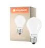 Ledvance Classic LED E27 Päärynä Filament Matta 7.5W 1055lm - 840 Kylmä Valkoinen | Himmennettävä - Korvaa 75W