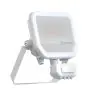 Ledvance LED Valonheitin Aluminium Valkoinen 17W 2400lm 100D - 840 Kylmä Valkoinen | IP65 - Liike- Ja Valotunnistin - Symmetrinen