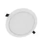 Ledvance Downlight Slim Alu Valkoinen 19W 1900lm 90D - 830 Lämmin Valkoinen | Odetnij 205mm - IP44 