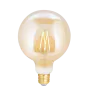 WiZ Smart LED E27 Globe Filament Keltainen 125mm 6.5W 720lm - 820-845 Säädettävä Valkoinen | Himmennettävä - Korvaa 50W