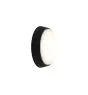 Ansell LED Bulkhead Helder Pyöreä Tavallinen Musta 12.5W 1058lm - 830-840-865 CCT | 215mm - IP54 - Liike- ja valotunnistin