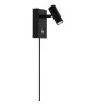 Nordlux Seinävalaisin Omari 3.2W 827 320lm 41D Musta - metalli- | Erittäin Lämmin Valkoinen