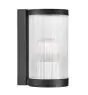 Nordlux Coupar Seinävalaisin Aluminium Musta | IP54 - Sopii E27