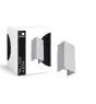 D'Lite Seinävalaisin Aurora Hopea Up & Down 6.5W 500lm - 830-840 CCT | IP54