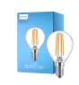 Philips Corepro LED Lustre E14 Pallo Filament Kirkas 6.5W 806lm - 827 Erittäin Lämmin Valkoinen | Korvaa 60W