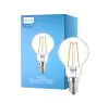 Philips Corepro LED Lustre E14 Pallo Filament Kirkas 2W 250lm - 827 Erittäin Lämmin Valkoinen | Korvaa 25W