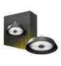 Bright Choice LED Highbay Teräs Musta 150W 25500lm 90D - 757 Kylmä Valkoinen | IP65 -   Liike- ja Valotunnistin 