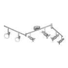 Ledvance LED Kohdevalaisin GU10 Aluminium 6x 3W - 827 Erittäin Lämmin Valkoinen 