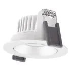 Ledvance LED Kohdevalaisin Adjust Aluminium Valkoinen 8W 680lm 36D - 930 Lämmin Valkoinen | Odetnij 68mm - IP20 - Paras Värintoisto - Himmennettävä