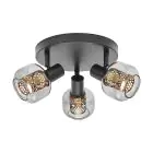 Ledvance LED Decor Kohdevalaisin Firefly Teräs Pyöreä Musta 8.4W 750lm - 827 Erittäin Lämmin Valkoinen | Himmennettävä