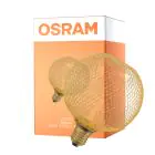 Osram Decor Spiral E27 Globe Filament Kulta 3.5W 170lm - 818 Erittäin Lämmin Valkoinen | Himmennettävä - Korvaa 15W