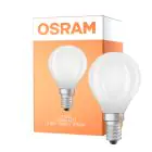 Osram LED Classic LED E14 Päärynä Filament Matta 3.8W 806lm - 827 Erittäin Lämmin Valkoinen | Korvaa 60W