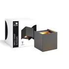 D'Lite Seinävalaisin Elingen Musta Up & Down 4.9W 480lm - 830 Lämmin Valkoinen | IP65