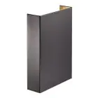 Nordlux Fold 15 Seinävalaisin Musta Up & Down 6.4W 250lm - 830 Lämmin Valkoinen 
