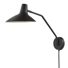 DFTP by Nordlux Darci Seinävalaisin Metalli- Musta | Sopii E14