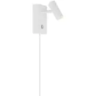 Nordlux LED Seinävalaisin Omari Valkoinen 3.2W 320lm 41D - 827 Erittäin Lämmin Valkoinen | Himmennettävä - Kallistettava