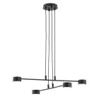 Emibig Riippuvalaisin Modus Teräs Musta | Sopii 4x GX53 - Max 12W