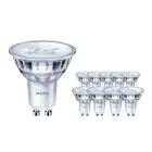 Monipakkaus 10x Philips Corepro LED Kohdevalaisin GU10 PAR16 3.5W 255lm 36D - 827 Erittäin Lämmin Valkoinen | Korvaa 35W
