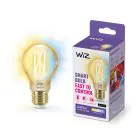 WiZ Smart LED E27 Päärynä A60 Filament Kulta 7W 640lm | Paras Värintoisto - Himmennettävä - Korvaa 50W