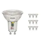 Monipakkaus 10x Noxion LED Kohdevalaisin GU10 PAR16 3.7W 270lm 36D - 840 Kylmä Valkoinen | Korvaa 35W