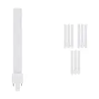 Monipakkaus 10x Ledvance Dulux S LED 6W - 830 Lämmin Valkoinen | 2-Nastaa - Korvaa 11W