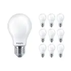 Monipakkaus 10x Philips MASTER Value LED Lamppu E27 Päärynä Matta 5.9W 806lm - 927 Erittäin Lämmin Valkoinen | Paras Värintoisto - Himmennettävä - Korvaa 60W