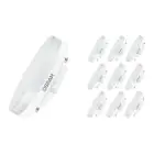 Monipakkaus 10x Osram LED Kohdevalaisin STAR GX53 Matta 4.9W 470lm 120D - 827 Erittäin Lämmin Valkoinen | Korvaa 50W