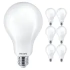 Monipakkaus 6x Philips Corepro LED Lamppu E27 Päärynä Matta 23W 3452lm - 865 Päivänvalo Valkoinen | Korvaa 200W