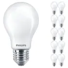 Monipakkaus 10x Philips MASTER Value LED Lamppu E27 Päärynä Matta 3.4W 470lm - 927 Erittäin Lämmin Valkoinen | Paras Värintoisto - Himmennettävä - Korvaa 40W