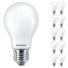 Monipakkaus 10x Philips Corepro LED Lamppu E27 Päärynä Matta 7W 806lm - 830 Lämmin Valkoinen | Korvaa 60W