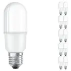 Monipakkaus 10x Ledvance LED Classic Stick LED E27 Matta 8W 806lm - 827 Erittäin Lämmin Valkoinen | Korvaa 60W