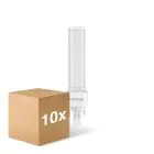 Monipakkaus 10x Noxion Lucent PL-C LED 5.2W - 840 Kylmä Valkoinen | 2-Nastaa - Korvaa 18W