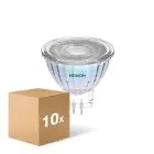 Monipakkaus 10x Noxion LED Kohdevalaisin GU4 MR11 1.8W 184lm 36D - 827 Erittäin Lämmin Valkoinen | Korvaa 20W