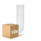 Monipakkaus 10x Ledvance Dulux-T LED 20W - 840 Kylmä Valkoinen | 4-Nastaa - Korvaa 42W