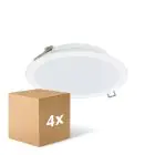 Monipakkaus 4x Philips LED Alasvalo Lediniare DN065B Meta lValkoinen 12W 1200lm 110D - 830-840-865 CCT | 175mm - Odetnij 150mm - IP20