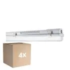 Monipakkaus 4x Ledvance LED Kosteudenkestävä Kotelo MT Gen 3 IP65 | Sopii 1x150cm LED Putki