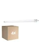 Monipakkaus 4x Ledvance LED Loisteputkivalaisimet Vedenkestävä 33W 3960lm - 865 Päivänvalo Valkoinen | 120cm