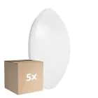 Monipakkaus 5x Ledvance Surface Pyöreä 350 18W 830 1440lm Valkoinen IP44 | Sensori - Lämmin Valkoinen - Korvaa 2x18W