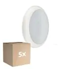 Monipakkaus 5x Philips LED Bulkhead Ledinaire WL070V Gen 2 Valkoinen 17W 1700lm - 830-840 CCT | 300mm - IP65